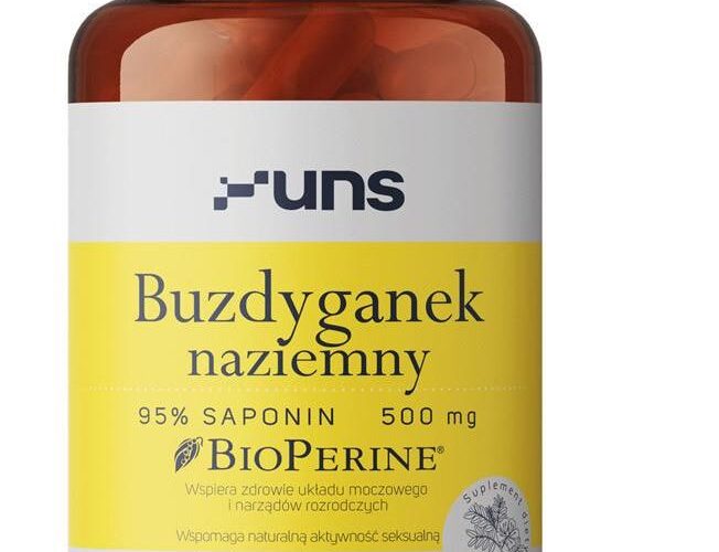 UNS Buzdyganek Naziemny 95% Saponin 1000mg 60vegcaps