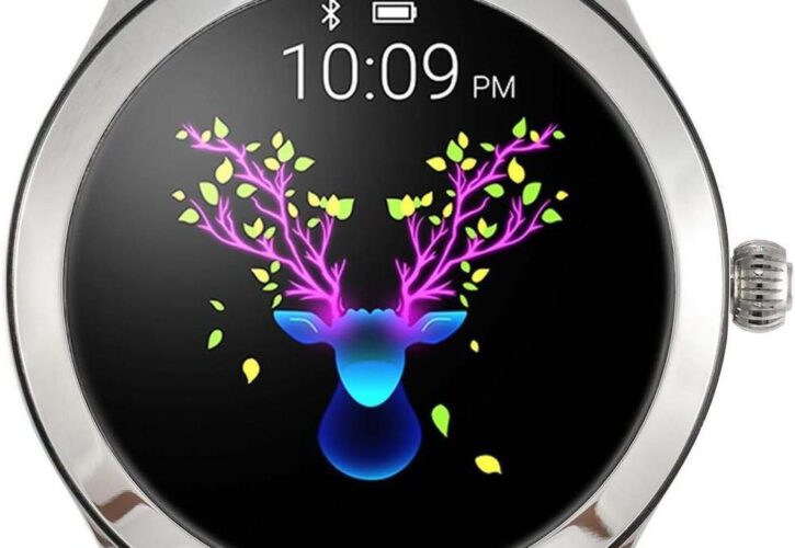 Watchmark Smartwatch Sportowy Damski Wkw10 Srebrny Szary