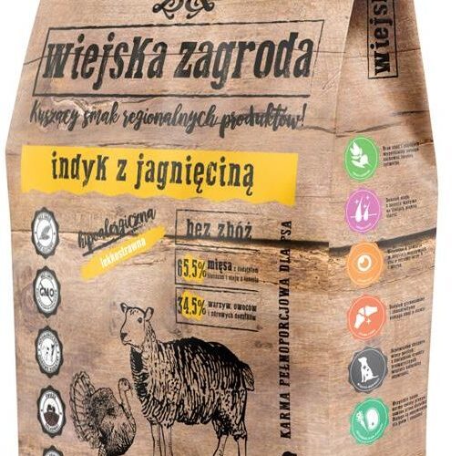 Wiejska Zagroda Indyk z Jagnięciną 9Kg