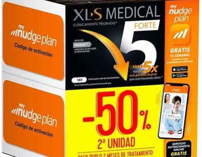 Xls Medical Forte 5X 2X180 Uds