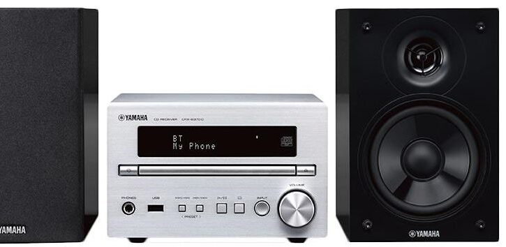 Yamaha Pianocraft MCR-B370D Srebrny