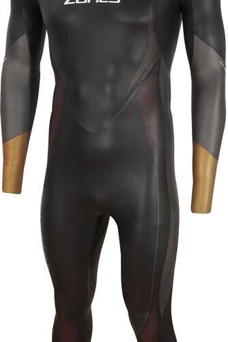 Zone3 Thermal Aspire Pianka Pływacka męskie Czarny Złoty